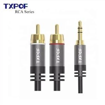 3,5 mm RCA Adapter Audio Stereo Kabel