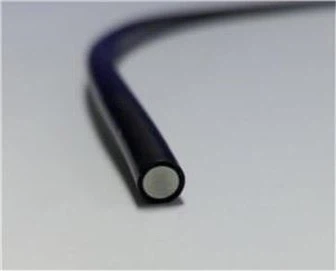 Solid Core optisk fiber med sort PVC-jakke
