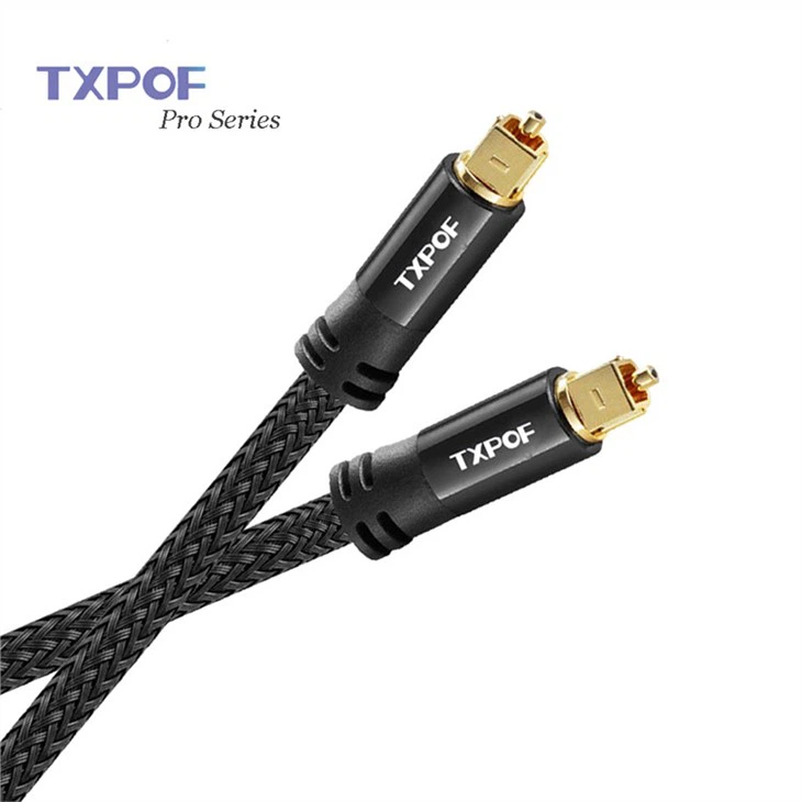 SPDIF Toslink fiberoptisk digitalt lydkabel